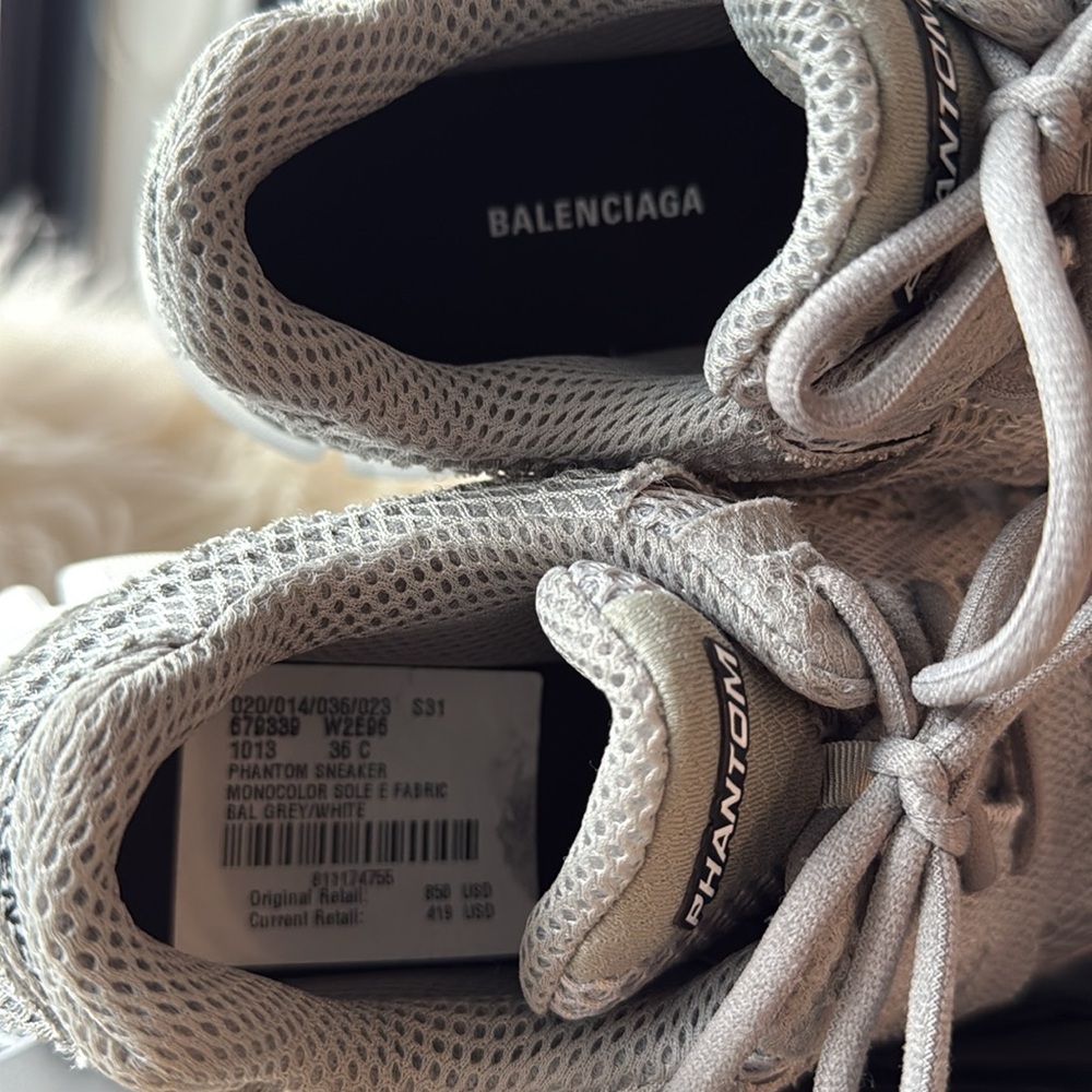Balenciaga Phantom Sneakers – Size 36C – New in Box - Picture 6 of 12